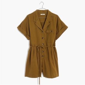 Madewell safari romper